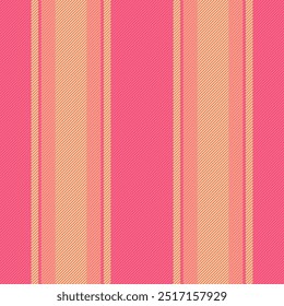 Retail vertical lines vector, uk fabric background texture. Cultural seamless stripe pattern textile in red and yellow colors palette.