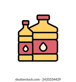 Retail Water Icon Vector Illustration
