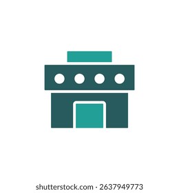 retailer icon. vector.Editable stroke.linear style sign for use web design,logo.Symbol illustration.