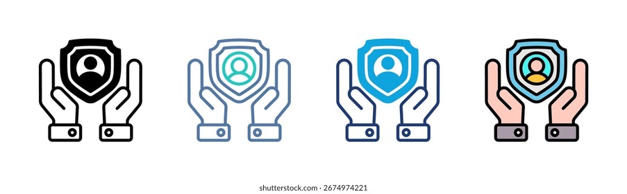 Manter Conjunto de Ícones e Coleção de Vários Estilos