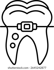 Retainer Filled Style Icon Design
