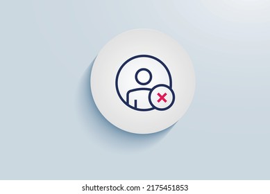 RETALIATION AND DISCRIMINATION ICON VECTOR DESIGN