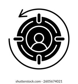 Retargeting Icon Element for Design