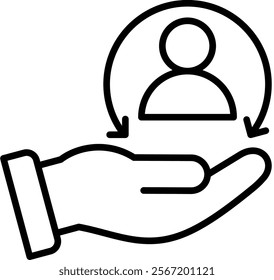 Retention Icon Element For Design