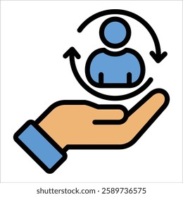 Retention Icon Element For Design