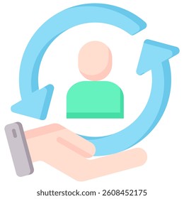 Retention Icon Element For Design