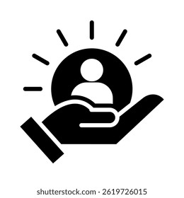 Elemento de icono de retención para diseño