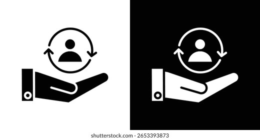 Gráficos escalables con Vector de icono de retención