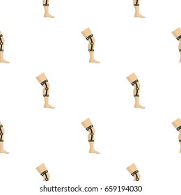Retentive bandage pattern seamless for any design vector illustration