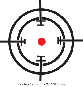 Reticles icono diseño de arte eps 10