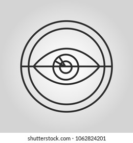 retina scan icon