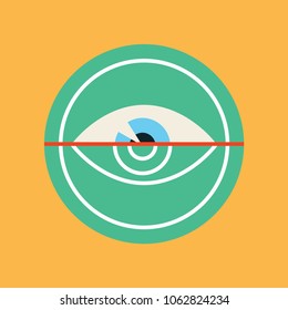 retina scan icon