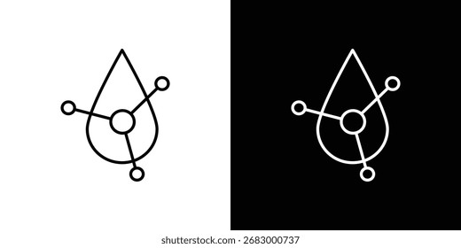 Conjunto de iconos de retinol, Vector e ilustración