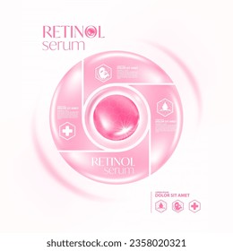 Retinol serum Skin Care Cosmetic