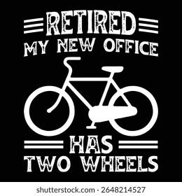 Retired my new office has two wheels