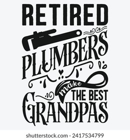 Plumbers retirados hacen la mejor camiseta de los abuelitos