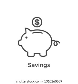 Retirement Account & Savings Icon Set - Mutual Fund, Roth IRA, etc