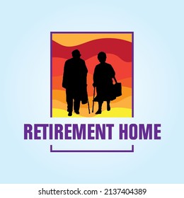 Retirement Home Logo For Personal And Commercial Use