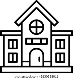 Retirement Home New Creative Icon Design Vector