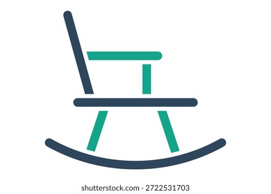 Icono de jubilación. estilo de icono sólido. icono relacionado con el negocio. beneficio Elementos Ilustración vectorial