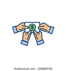 Retirement Investments / Dividend Income, Mutual Fund, IRA Icon set