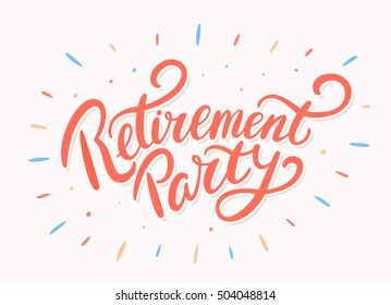 Retirement Party Banner.