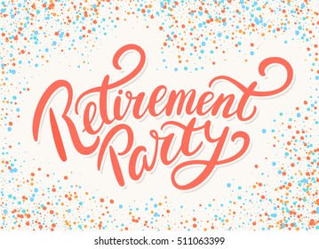 Retirement Party Banner.
