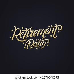 Free Retirement Party Program Template from image.shutterstock.com
