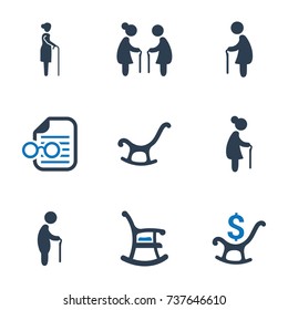 Retirement Plan Icons