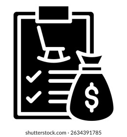 Retirement Plan Simple Vector Icon Collection