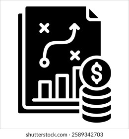 Retirement Planning Icon Element For Design