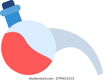 Retort Flat Icon Vector Design