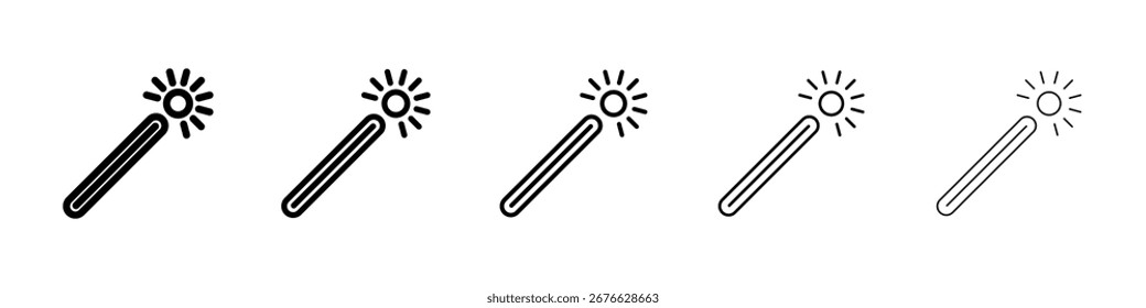 Icono de retoque lleno de concepto de signo plano para el Diseño web.