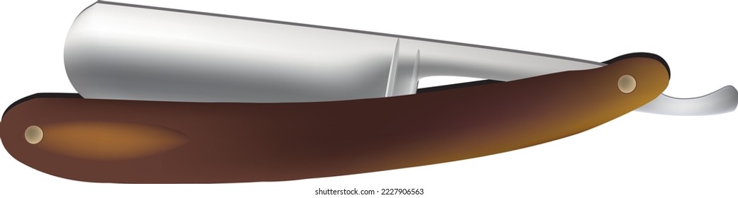 retractable razor with blade male beard cut-