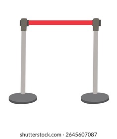 Retractable Safety Barrier.Retractable belt stanchion set. Airport fence 