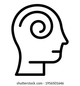 Retreat meditation icon. Outline Retreat meditation vector icon for web design isolated on white background