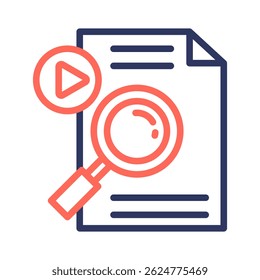 Retrieval Icon Element For Design