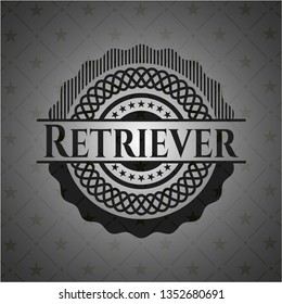 Retriever black emblem