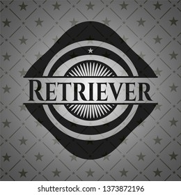 Retriever black emblem