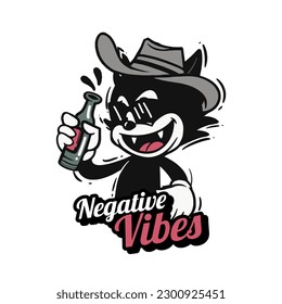 Retro 30s cartoon mascot characters with simple color. 50s, 60s old animation. Vintage comic animal for Logo and icon mascot