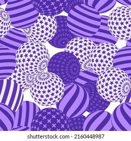 Ilustración retro 3d de bolas abstractas, gran diseño para cualquier propósito. Afiche moderno para diseño de portada. Antecedentes de tecnología sin interrupciones vectoriales. Diseño de pared de fondo.
