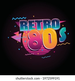 Retro 60s 70s 80s 90s Design Background