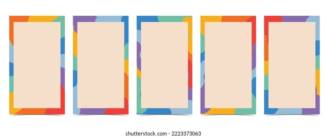 Retro 70s and 80s teenager background design in pop and groovy style
