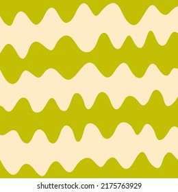 Retro 70s Abstract background cover. Trippy Glitchy vector illustration, groovy website  template. Geometric Wavy backdrop 1960s-1970s Hippie style fluid brochure, banner design.
