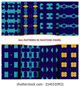 Retro 70s Seamless pattern Graphics. Retro Pattern Vector Pack.Design for decor, prints, textile, furniture, cloth, digital. 