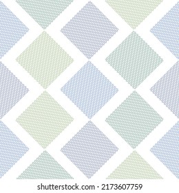 Arrière-Plan Textile De Mode Nostalgique Des années 70 rétro. Motif harmonieux d'arlequin vintage.