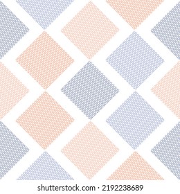 Retro 70s Style Nostalgic Fashion Textile Background. Graphic modern pattern. Simple lattice graphic design