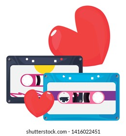 retro 80s style vector ilustration vector ilustration