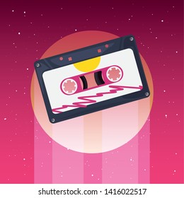 retro 80s style vector ilustration vector ilustration