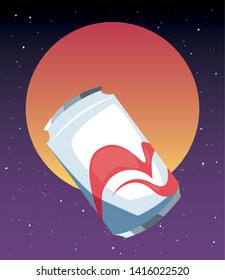 retro 80s style vector ilustration vector ilustration